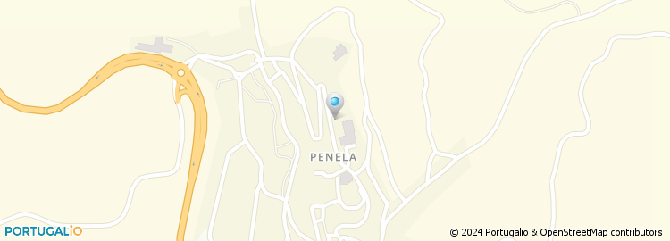Mapa de Câmara Municipal de Penela