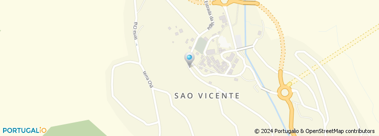 Mapa de Câmara Municipal de São Vicente