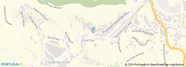 Mapa de Câmara Municipal de Sintra