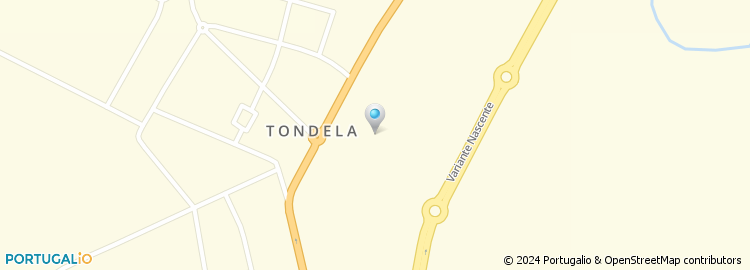 Mapa de Câmara Municipal de Tondela