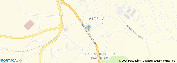 Mapa de Câmara Municipal de Vizela