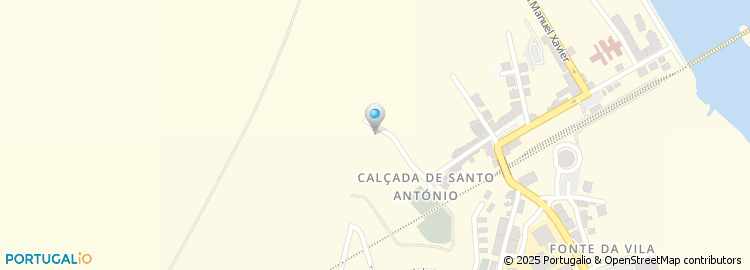 Mapa de Calçada da Escola