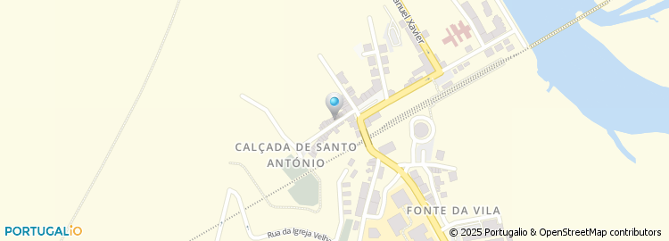 Mapa de Calçada de Santo António