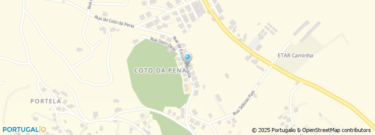 Mapa de Rua da Escola Primária