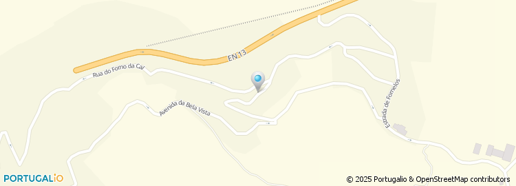 Mapa de Rua das Lages