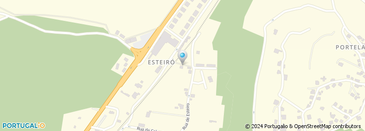 Mapa de Rua de Esteiró