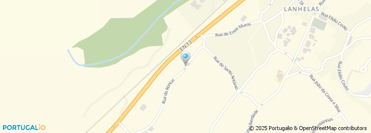 Mapa de Rua do Roncal
