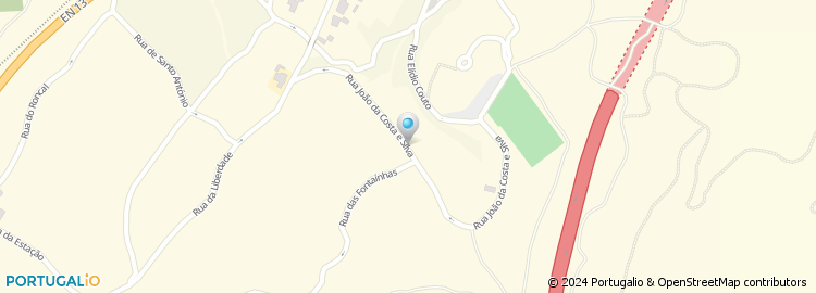 Mapa de Rua João da Costa e Silva