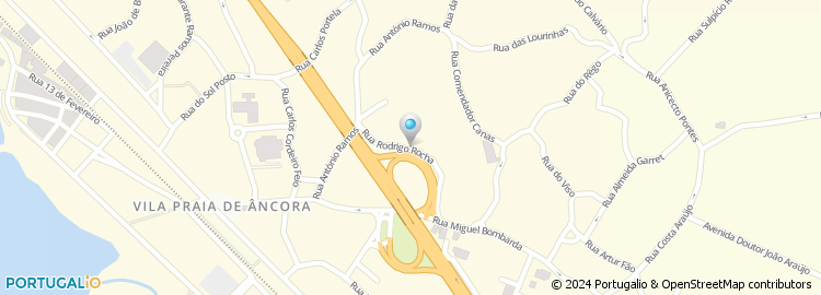 Mapa de Rua Rodrigo Lourenço da Rocha