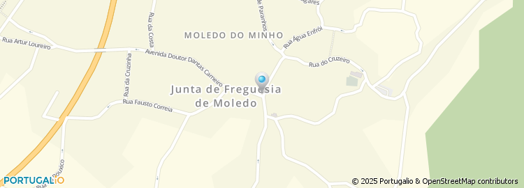 Mapa de Rua do Sino dos Mouros