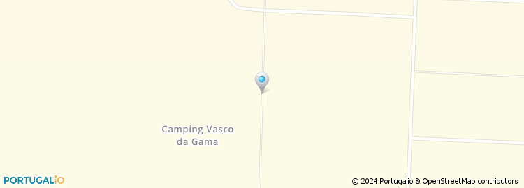 Mapa de Camping Vasco da Gama