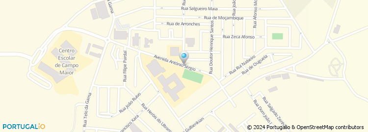 Mapa de Rua Doutor Carvalho Pereira