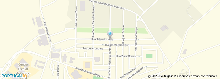 Mapa de Rua Salgueiro Maia