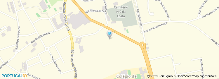 Mapa de Campos & Pereira Lda