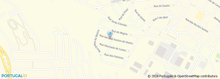 Mapa de Candibeira - Fab. de Candeeiros, Lda