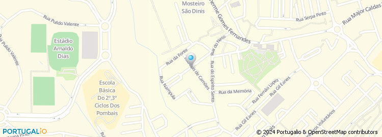 Mapa de Candida Almeida e Santos - Cabeleireiros, Lda