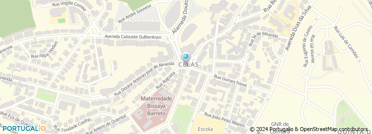 Mapa de Candida Teixeira - Instituto Estetica