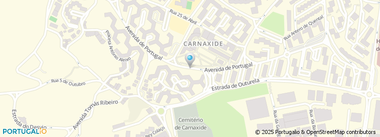 Mapa de Candido Rodrigues Ponte