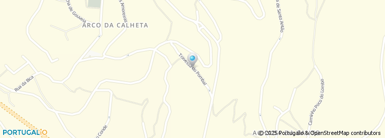 Mapa de Cano Arco - Canalizações e Electrificações Lda