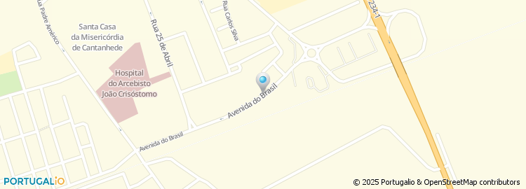 Mapa de Avenida do Brasil