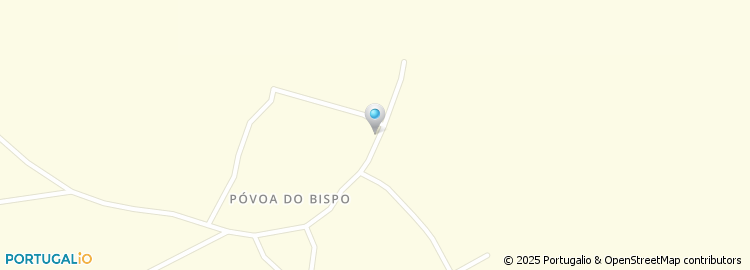 Mapa de Póvoa do Bispo