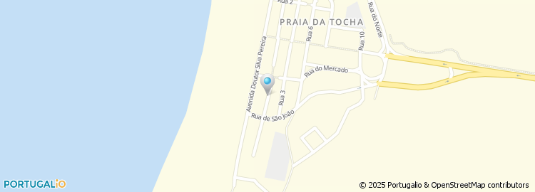 Mapa de Rua das Dunas