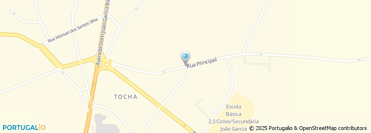 Mapa de Rua das Escolas