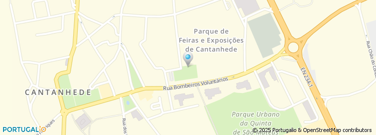 Mapa de Travessa dos Bombeiros Voluntários