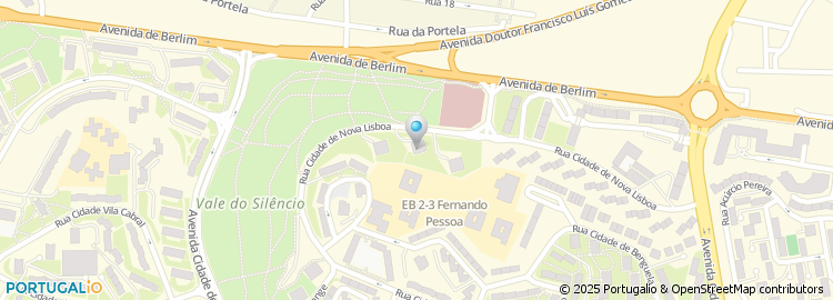 Mapa de Cantina Popular da Quinta do Carmo, Limitada