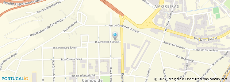 Mapa de Cantinho da Ines - Snack Bar, Unip., Lda