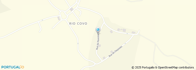 Mapa de Cantinho de Rio Covo - Comércio de Produtos Alimentares Lda