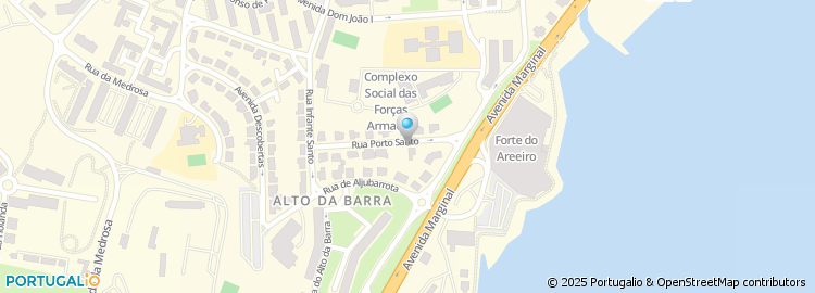 Mapa de Cantinho do Farol  Lda