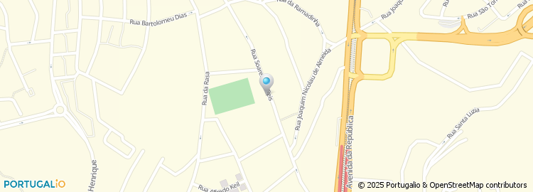 Mapa de Cantinho do Padeiro, Unipessoal Lda