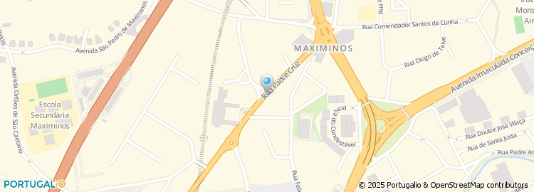 Mapa de Cantinho dos Pintos Taberna, Lda