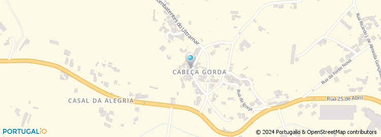 Mapa de Cantinho Saudável de Confeitaria Bernardo, Lda