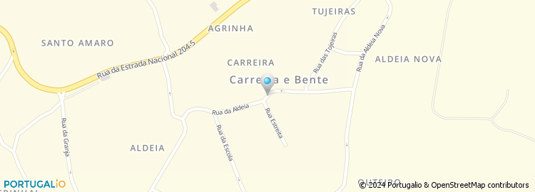 Mapa de Cardoso Ferreira & Pereira - Indústria de Cardação, Limitada