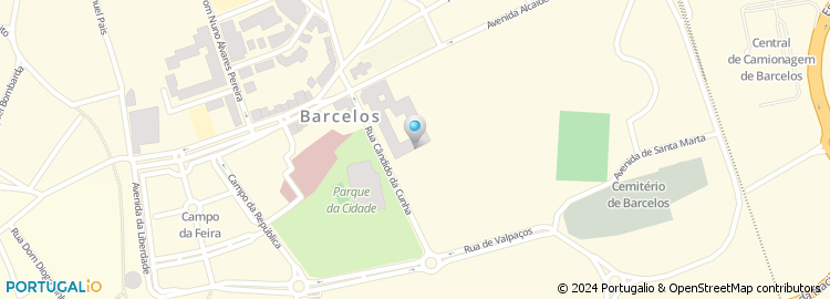 Mapa de Careba-Cafe e Restaurante de Barcelos Lda