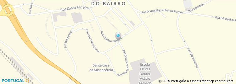 Mapa de Carita - Instalação de Telecomunicações, Electricidade e Informática, Lda