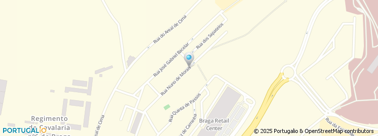 Mapa de Carlo Roberto Monteiro, Unipessoal Lda