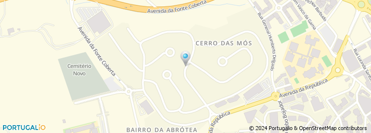 Mapa de Carlos Alberto Gonçalves Guerreiro - Mediação Imobiliária,  Lda
