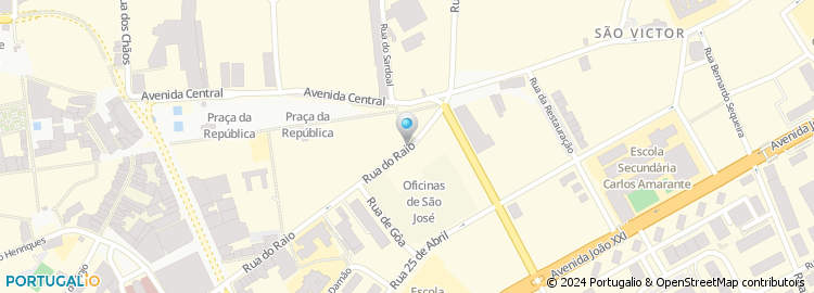 Mapa de Carlos Alberto Junior, Unipessoal Lda