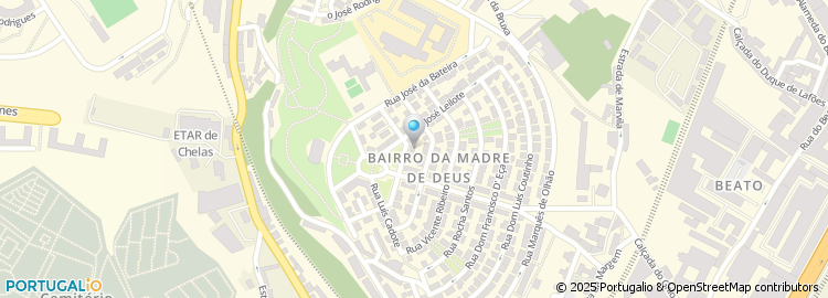 Mapa de Carlos Alberto Lopes Lourenco