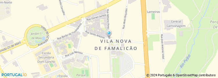 Mapa de Carlos Alves Carvalho