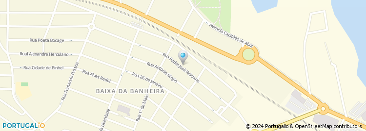 Mapa de Carlos Beja - Electricista, Unipessoal Lda