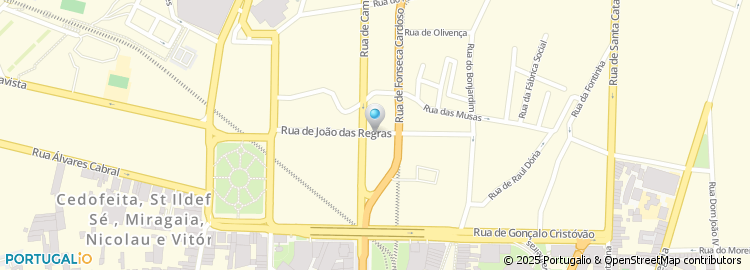 Mapa de Carlos Fonte & Rodrigues Lda