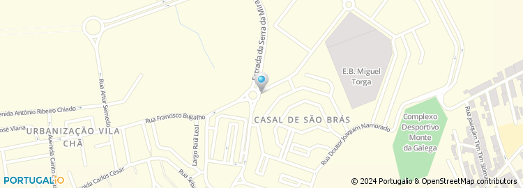 Mapa de Carlos & Mira - Combustiveis Lubrificantes, Lda