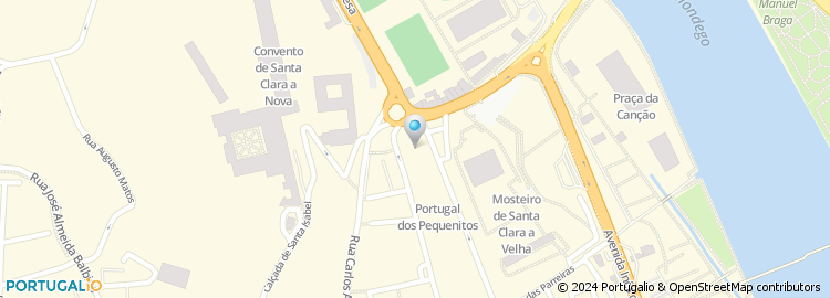 Mapa de Carlos Santos - Hairshop, Forum Coimbra