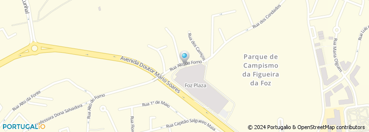 Mapa de Carlos Santos - Hairshop, Foz Plaza