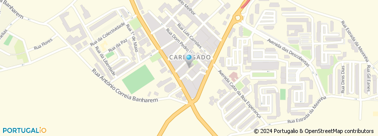 Mapa de Carlos Santos - Hairshop, Campera Outlet Shopping
