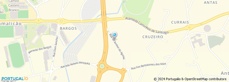 Mapa de Carlos Varajão Borges - Clinica de S. Tiago de Antas, Lda